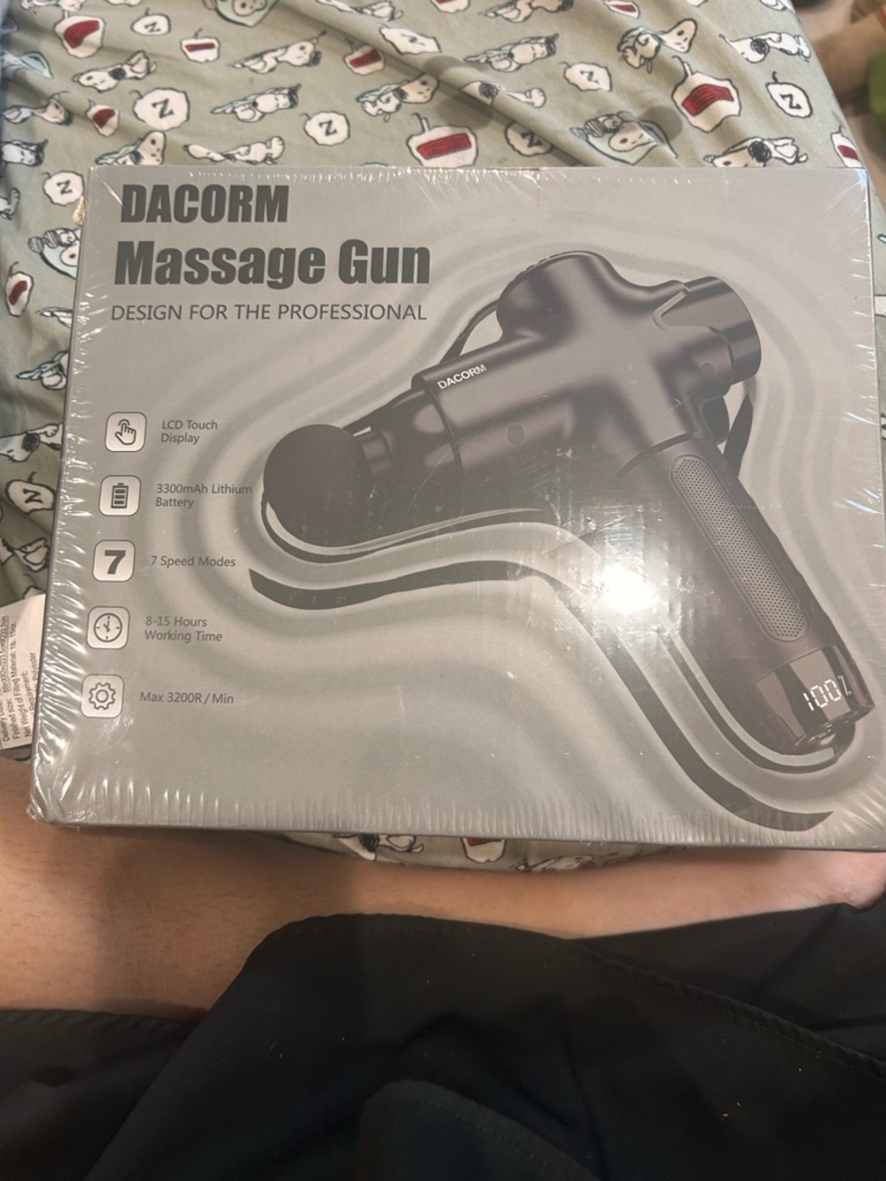 Black Massage Gun – Professional Percussion Massager